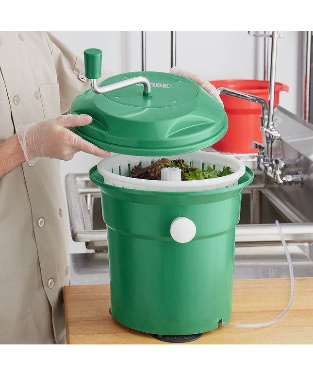 Máy quay ráo rau salad Garde 9,5 lít có phanh