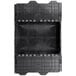 Hộp đựng / vận chuyển nồi hâm xếp chồng đen Choice 71 x 53 x 39 cm