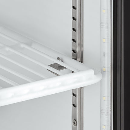 Tủ mát trưng bày để bàn cửa lật Avantco CRM-5-HC đen 110 lít