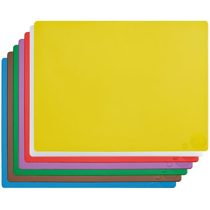 Bộ thớt nhựa polyethylene Choice 51 x 38 x 1,3 cm 7 món