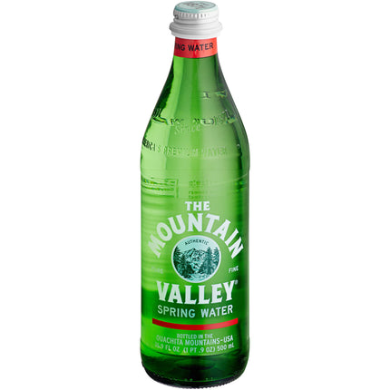 Nước suối Mountain Valley chai thủy tinh 500 ml - Thùng 12 chai