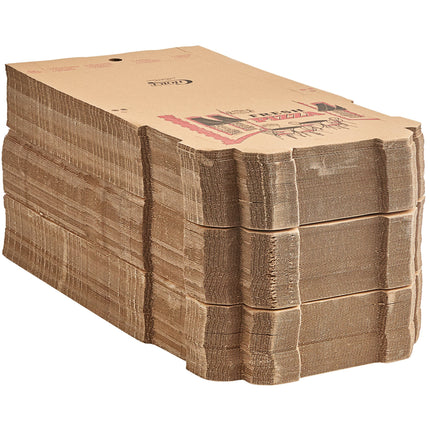 Hộp pizza sóng giấy kraft Choice 30 x 30 x 5 cm gói số lượng lớn - Bó 50 cái