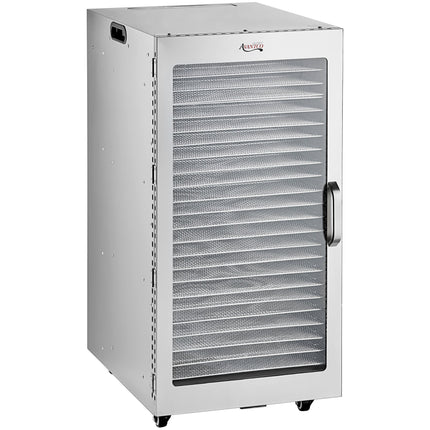 Thiết bị chế biến thịt Avantco 24 Tray inox Food Dehydrator cửa kính - 120V, 1600W
