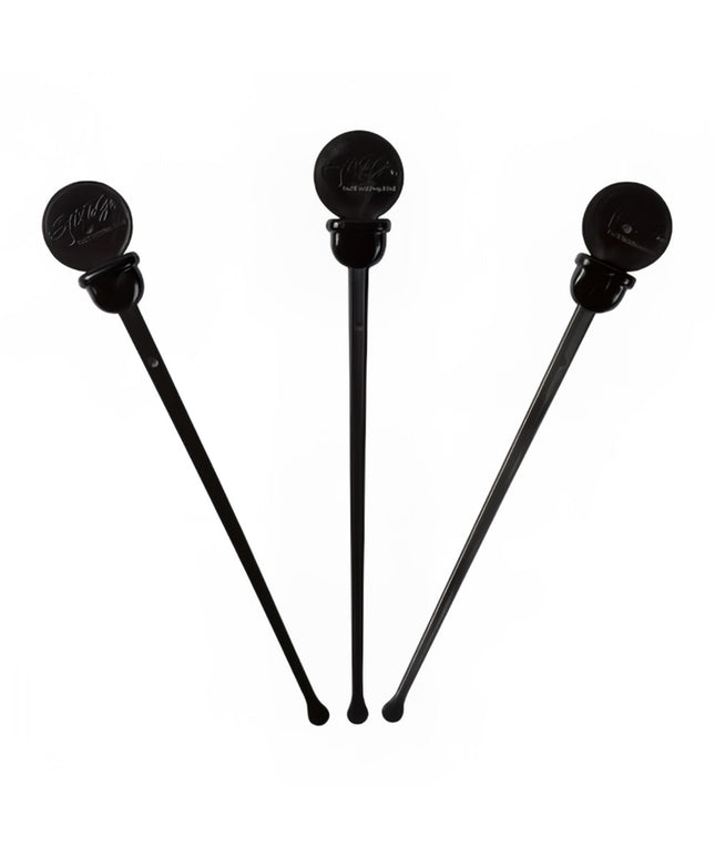 Que Khuấy Nút AmerCareRoyal STIRSTIX-BK 12 cm Nhựa Đen