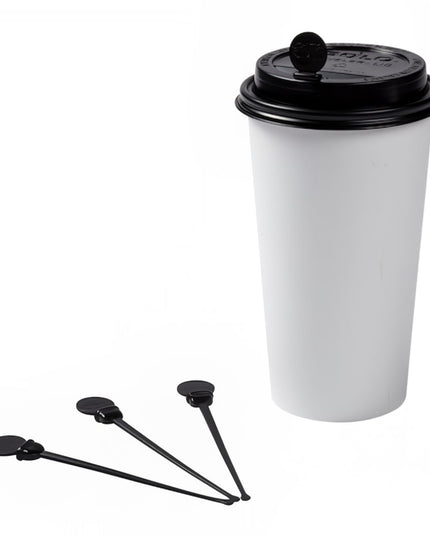 Que Khuấy Nút AmerCareRoyal STIRSTIX-BK 12 cm Nhựa Đen