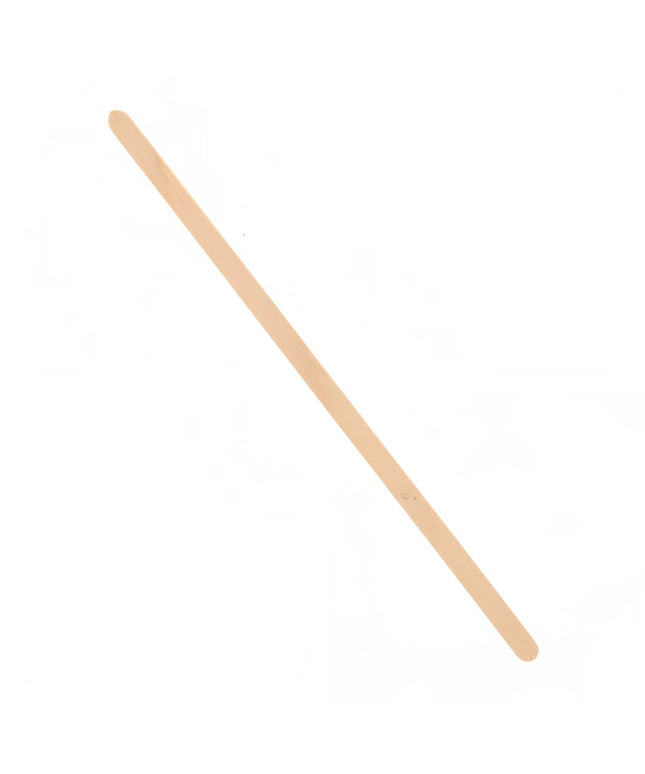 Que Khuấy Cà Phê Không Bọc Đầu Tròn AmerCareRoyal WS7 Gỗ Bạch Dương 14 cm