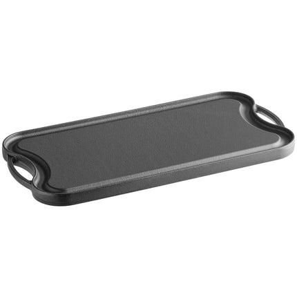 Vỉ nướng / chảo nướng gang hai mặt đã tôi dầu Choice 42 x 24 cm, có tay cầm