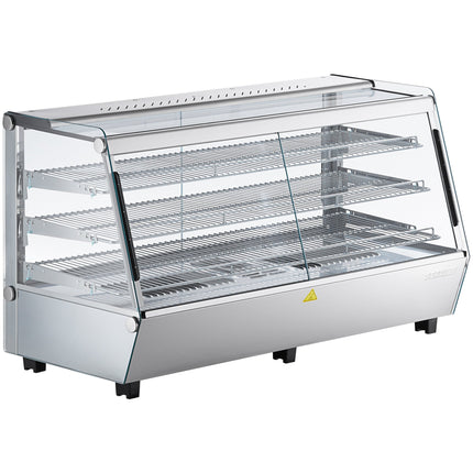 Tủ trưng bày giữ nóng để bàn 3 kệ cửa trượt ServIt HDM-48 122 cm - 120V, 1800W