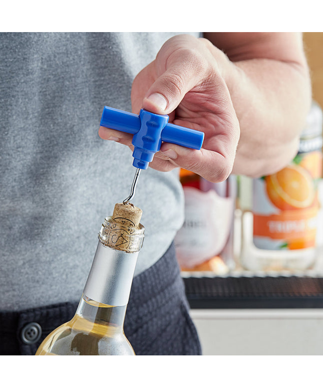 Dụng cụ khui rượu bỏ túi bằng nhựa Choice màu xanh dương