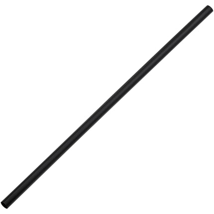 Ống hút jumbo không bọc Choice 20 cm màu đen - Hộp 500 cái
