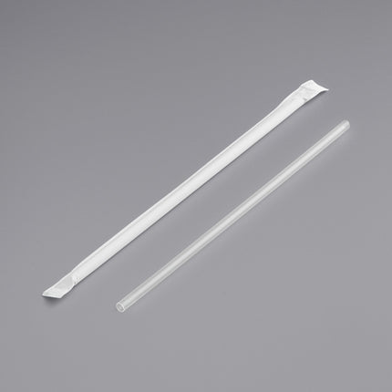 Ống hút jumbo trong suốt có bọc Choice 20 cm - Thùng 2.000 cái