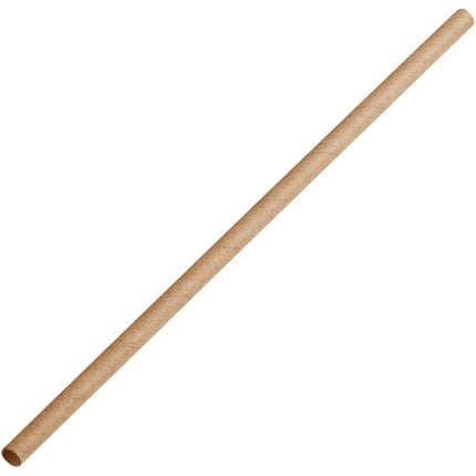 Ống hút giấy jumbo kraft không bọc EcoChoice 19,7 cm - Thùng 4.800 cái