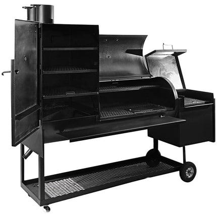 Lò hun khói lệch tâm Old Country BBQ Pits 1500OFSM Angus