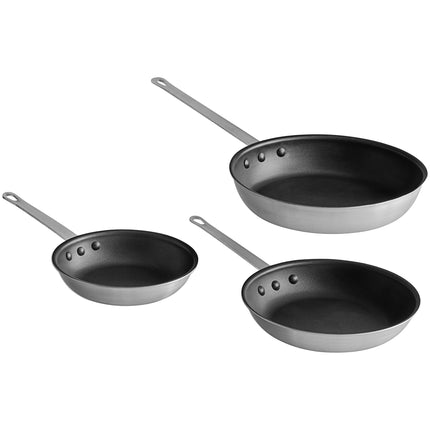 Bộ 3 chảo rán nhôm chống dính Choice - Chảo 20 cm, 25 cm và 30 cm