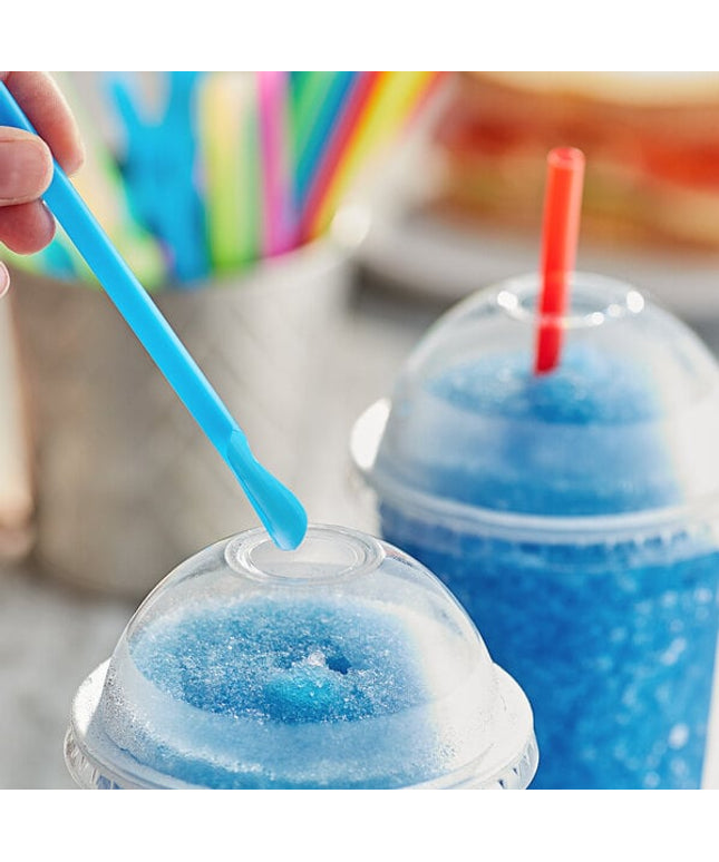 Ống hút muỗng Choice 20 cm super jumbo nhiều màu, không bọc - Thùng 10.000 cái