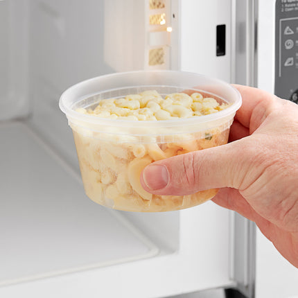 Choice Hộp Đựng Deli Nhựa Trong Mờ Siêu Bền Dùng Được Lò Vi Sóng 12 oz 480 Cái/Thùng