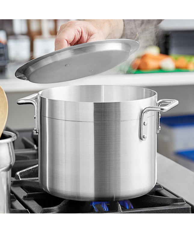 Nồi nấu nước dùng bằng nhôm tiêu chuẩn Choice 8 qt kèm nắp
