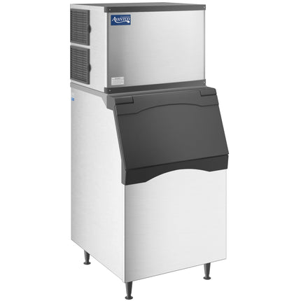 Máy làm đá viên vuông dạng module Avantco Ice KMC-F-530-LA giải nhiệt gió 76 cm kèm thùng 243 kg - 225 kg/ngày
