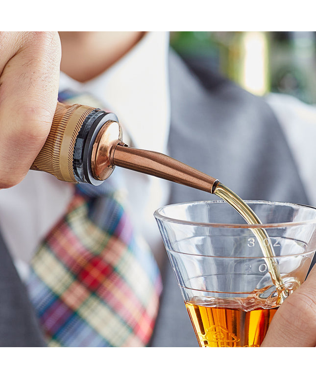Vòi rót rượu Acopa màu đồng đỏ đầu vòi thuôn - Gói 12 cái