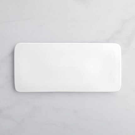 Đĩa phẳng sứ trắng chữ nhật Acopa 36 x 16 cm - Thùng 6 cái