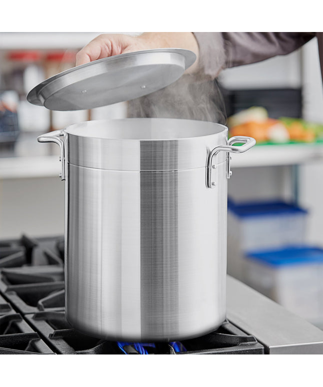 Nồi nấu nước dùng bằng nhôm tiêu chuẩn Choice 16 qt kèm nắp