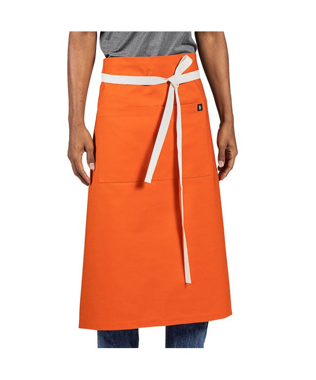 Tạp dề bistro canvas cotton màu cam Uncommon Chef 3119 83,8 x 78,7 cm