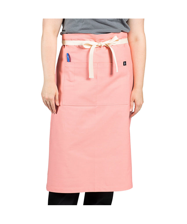 Tạp dề bistro canvas cotton màu hồng Uncommon Chef 3119 83,8 x 78,7 cm