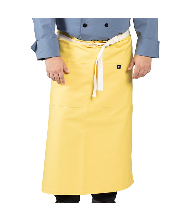 Tạp dề bistro canvas cotton màu vàng Uncommon Chef 3119 83,8 x 78,7 cm