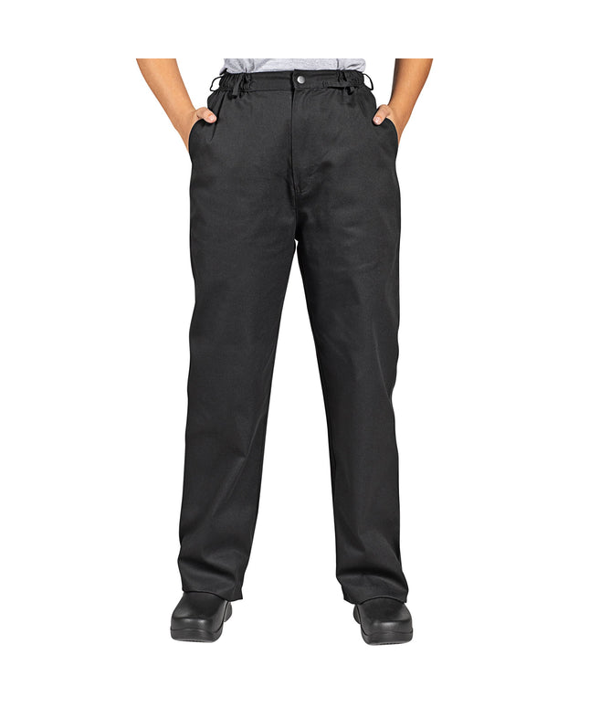 Quần bếp unisex màu đen Uncommon Chef 4020 - Size 5XL