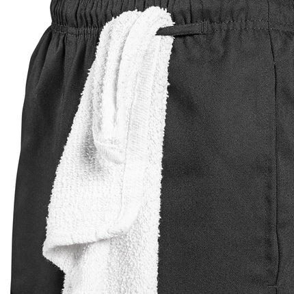 Quần bếp Uncommon Chef 4100 unisex đen tùy chỉnh Uncommon Cargo - M