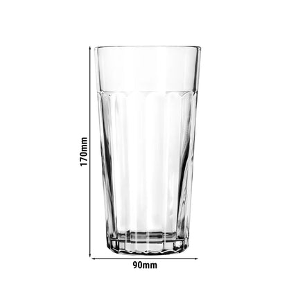 (24 pieces) LIBBEY | PANELED TUMBLERS - Cooler - 592ml