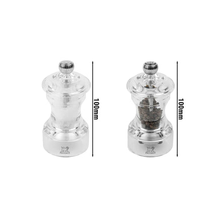 (24 pieces) PEUGEOT| Bistro Salt+Pepper Mills Set – Steel Mechanisms - Ø4 mm Salt - No Sea Salt