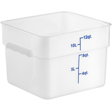 Hộp đựng thực phẩm nhựa PP vuông trong mờ Choice 11,4 lít