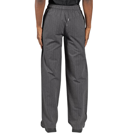 Quần bếp vải twill Uncommon Chef 4003 dệt nhuộm sợi - Cỡ 2XL