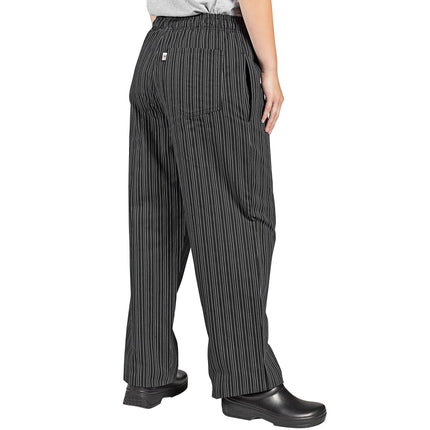Quần bếp unisex Uncommon Chef 4003 sọc thổ dân đen/trắng size 2XL