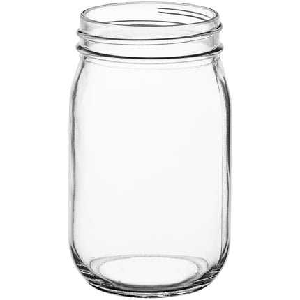 Ly thủy tinh kiểu hũ mason Acopa Rustic Charm 473 ml tùy chỉnh - Thùng 12 cái