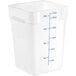 Hộp đựng thực phẩm nhựa PP vuông trong mờ Choice 20,8 lít