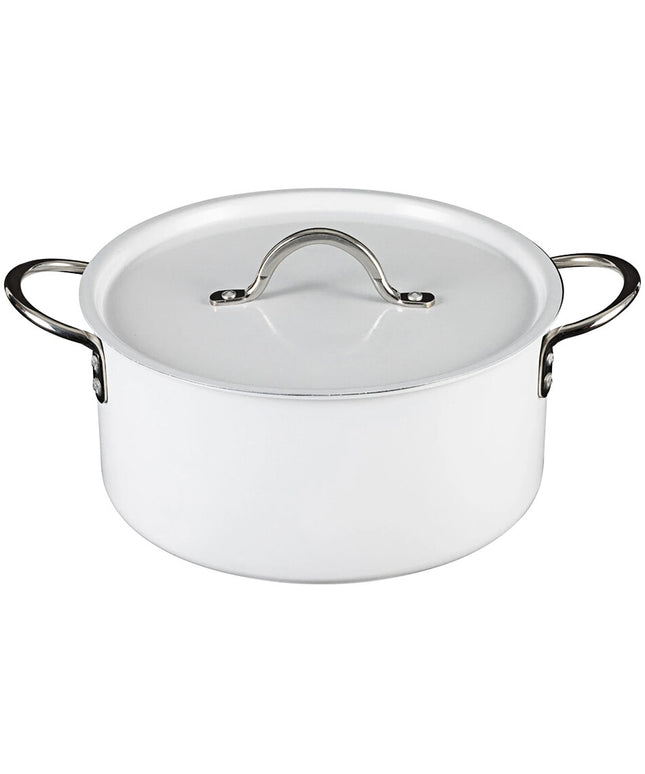 Nồi nấu sốt inox Bon Chef Country French X 5,4 lít ombre trắng kèm nắp - 73303-OM-W
