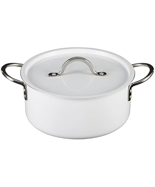 Nồi nấu sốt inox Bon Chef Country French X 4,1 lít ombre trắng kèm nắp - 73302-OM-W