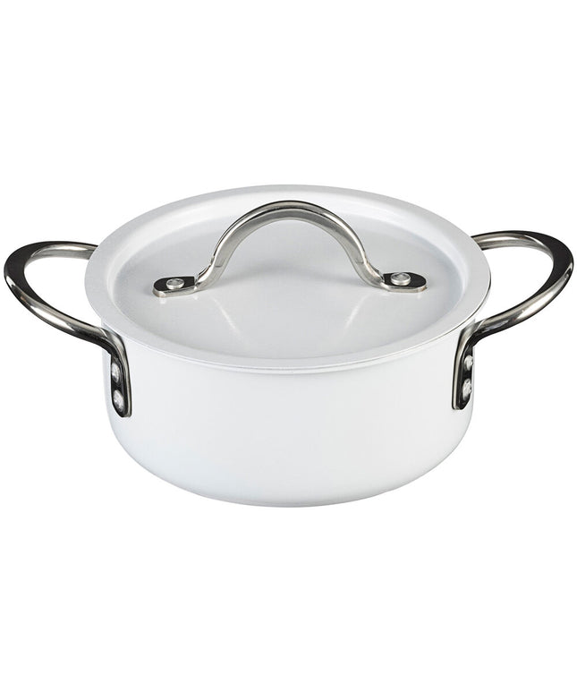 Nồi nấu sốt inox Bon Chef Country French X 1,6 lít ombre trắng kèm nắp - 73299-OM-W