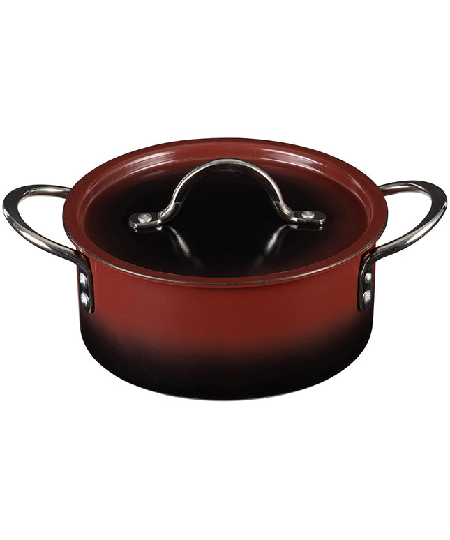 Nồi nấu sốt inox Bon Chef Country French X 2,2 lít ombre Merlot kèm nắp - 73300-OM-M