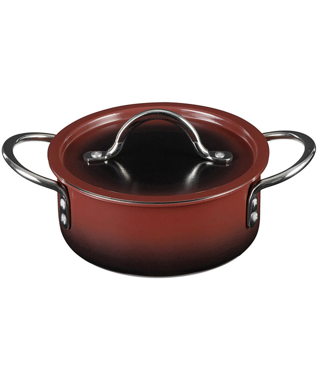 Nồi nấu sốt inox Bon Chef Country French X 1,6 lít ombre Merlot kèm nắp - 73299-OM-M