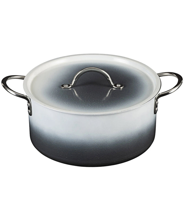 Nồi nấu sốt inox Bon Chef Country French X 5,4 lít ombre xám Shadow kèm nắp - 73303-OM-S