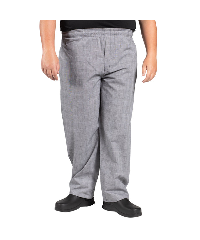 Quần bếp unisex họa tiết glen plaid Uncommon Chef 4003 - Size 2XL