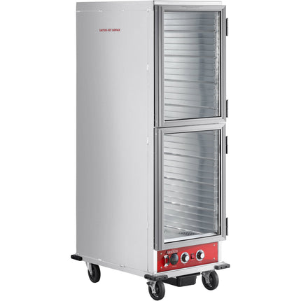 Thiết bị làm bánh Avantco HPI-1836DC cỡ đầy đủ cách nhiệt có sưởi tủ giữ nóng và ủ bột với trong suốt cửa nửa Dutch - 12