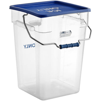 Thùng vận chuyển đá vuông polycarbonate Vigor 21 lít có nắp