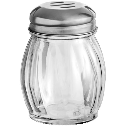 Lọ rắc phô mai thủy tinh Choice 177 ml nắp mạ crôm có khe