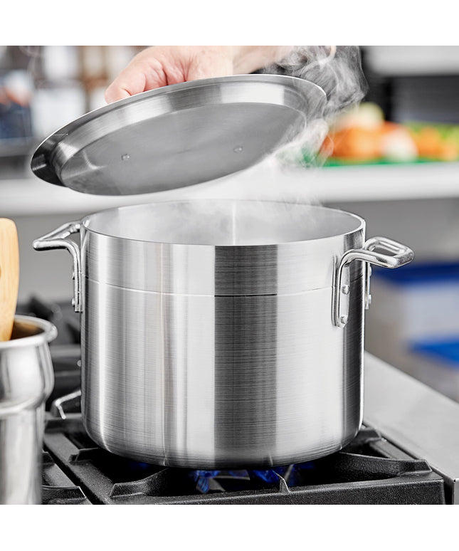 Nồi nấu nước dùng bằng nhôm tiêu chuẩn Choice 10 qt kèm nắp
