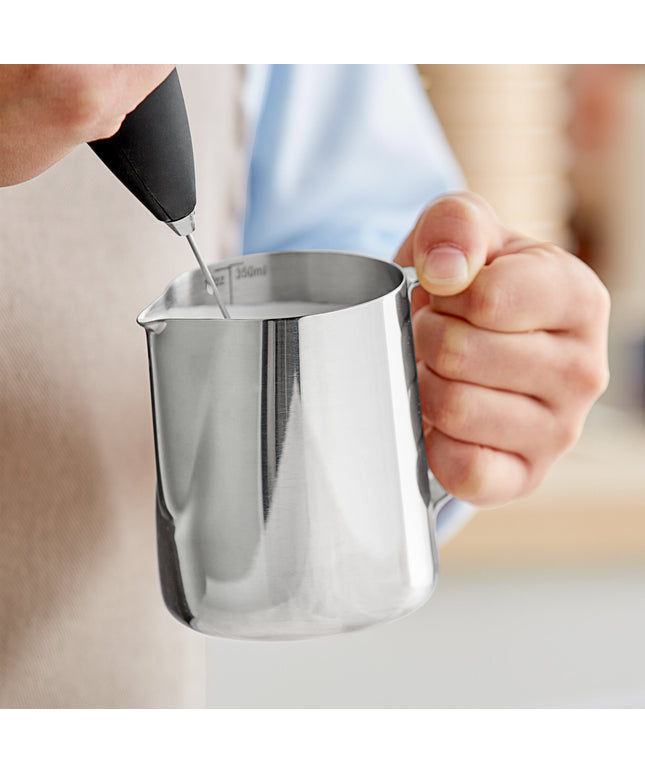 Ca đánh sữa thép không gỉ Acopa 355 ml có vạch đo