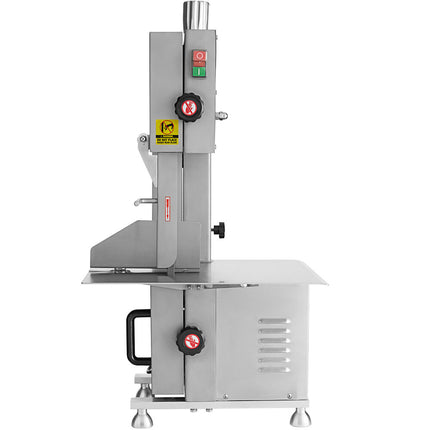 Máy cưa thịt băng đứng để bàn inox Avantco EMBS65SS lưỡi 165 cm - 1 hp, 120V